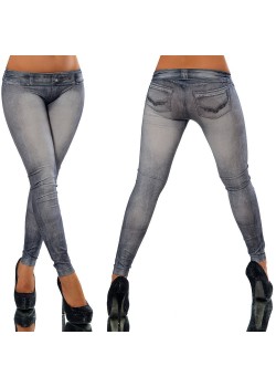 5 Pcs Assorted Color New Women Jean Skinny  Leggings Stretchy Slim Pencil Pants, G050